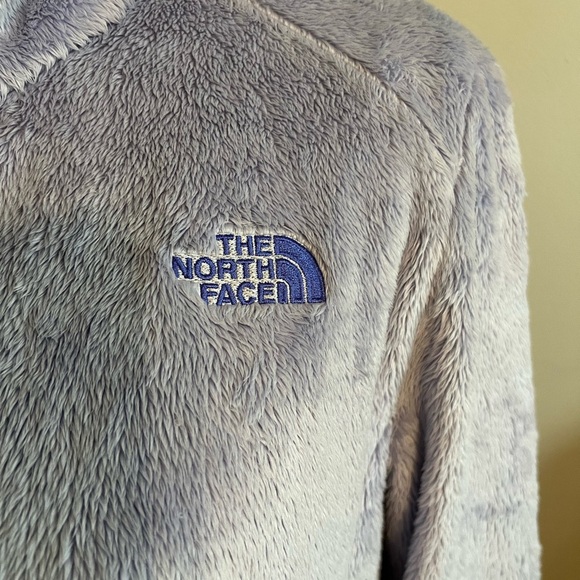 The North Face Women's Light Gray Teddy Jacket - Picture 3 of 6